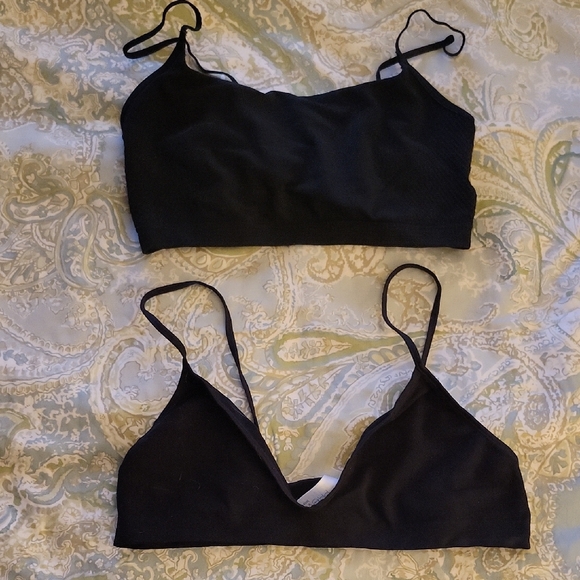 Auden Other - Black Bralette Set